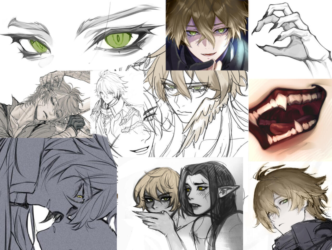 male!pixie moodboard (reference images)